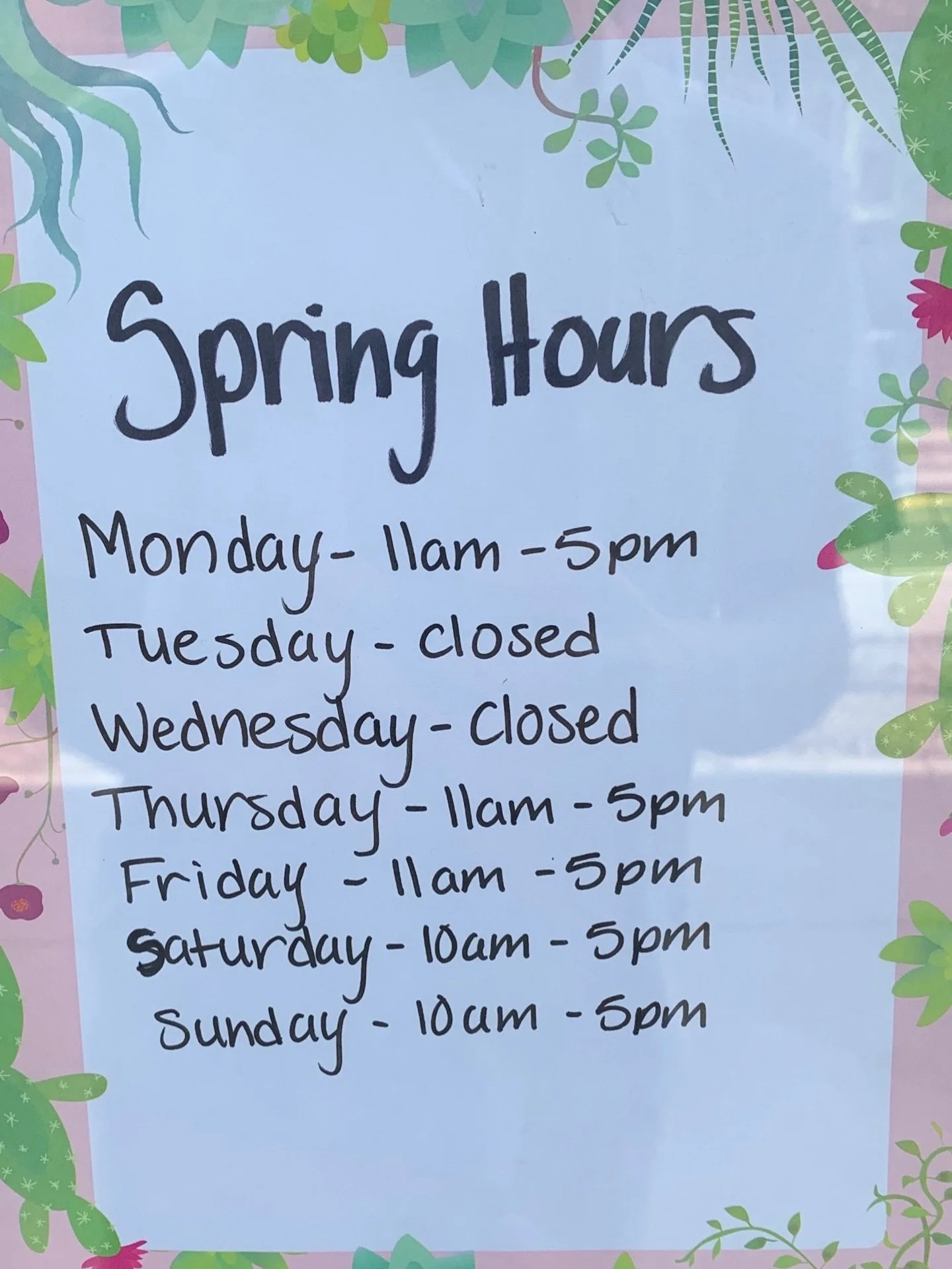SPRING HOURS kick-off this week! @daffevl