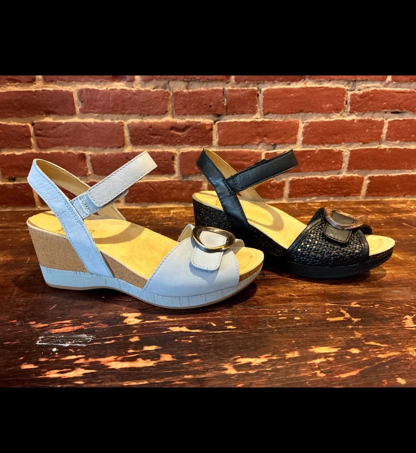 New sandals? Yes please. #summertime #sandalseason #dansko #wedges #daffevl ellicottville @daffevl @visitellicottville
