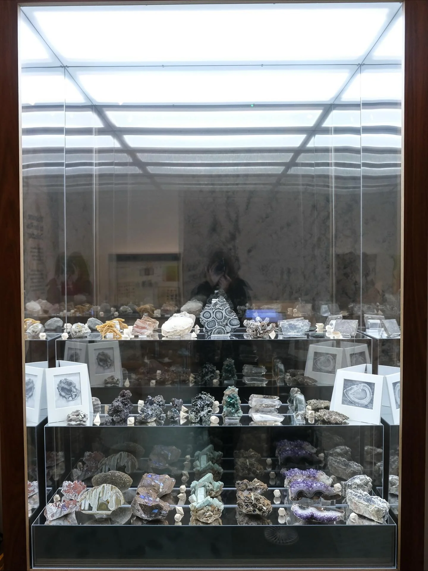 In Sheffield discovering the Ruskin Collection at @sheffmuseums. This mineral collection took my breath away, as well as so many wonderful discoveries here. Especially loved this exhibition on colour and particularity discovering @abigailreynoldsarti