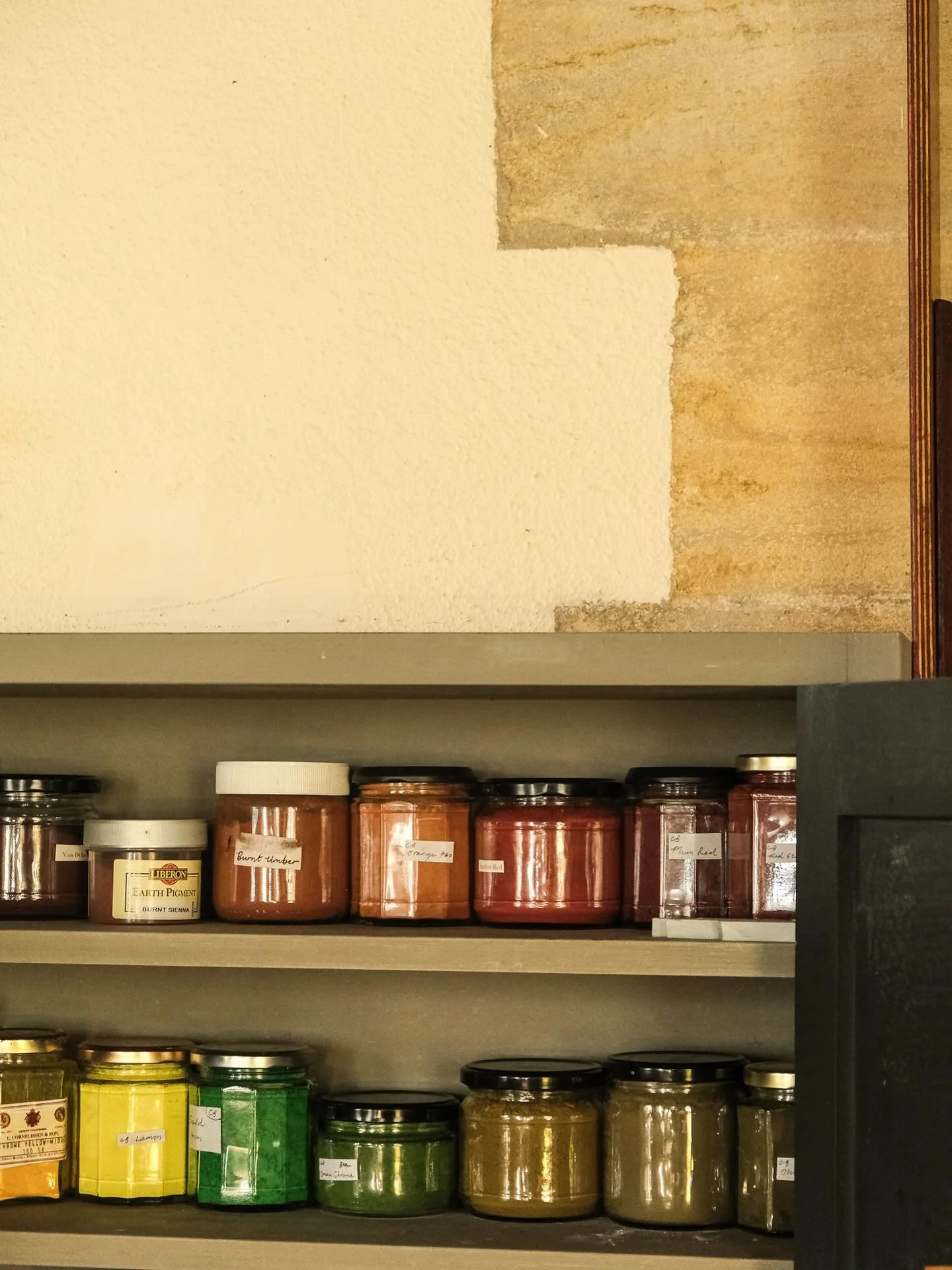 New framing profiles for our prints. 
We&rsquo;re working on our own paint colours by blending pigment with powdered milk - an ancient technique that gives our hardwood frames a beautifully rich, opaque look.