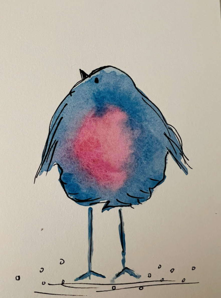 Little Blue Bird, Big Story