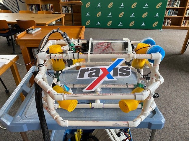 The Crubotics ROV ready for competition.