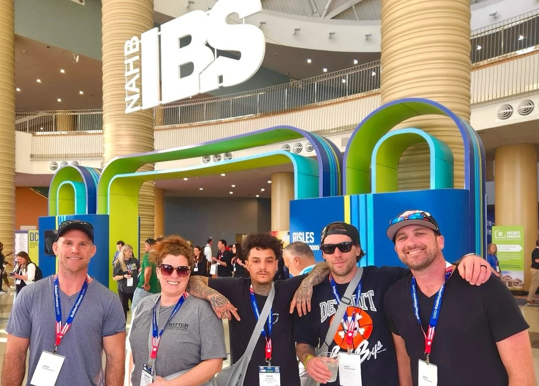 Big things happening this spring 👀

Our crew hit Florida (Ricky&rsquo;s first plain ride!!) for the International Builders&rsquo; Show (IBS) to bring back some fresh ideas for this seasons projects.

 Back home, we welcomed a brand-new trailer, wrap