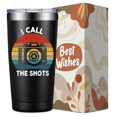 Insulated coffee tumbler