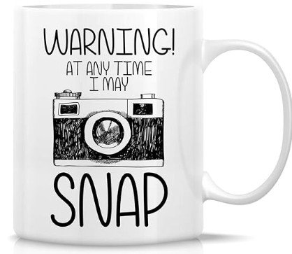 Warning I may snap coffee mug
