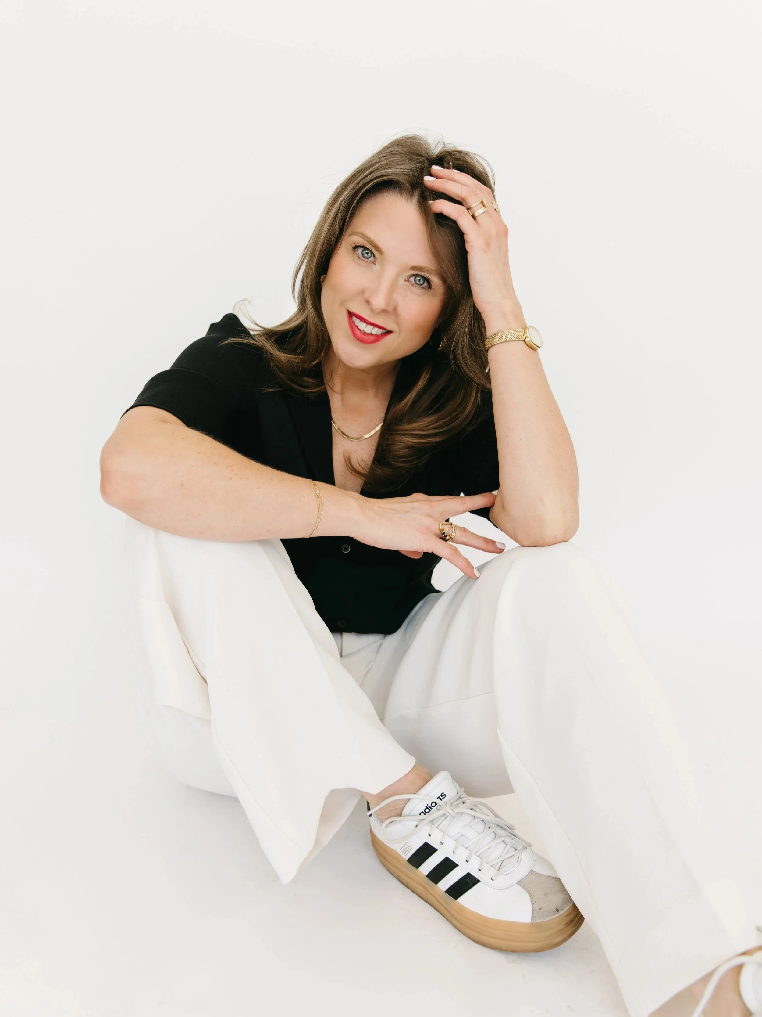 Portrait of Mauve Salon's owner and stylist Amanda Williams