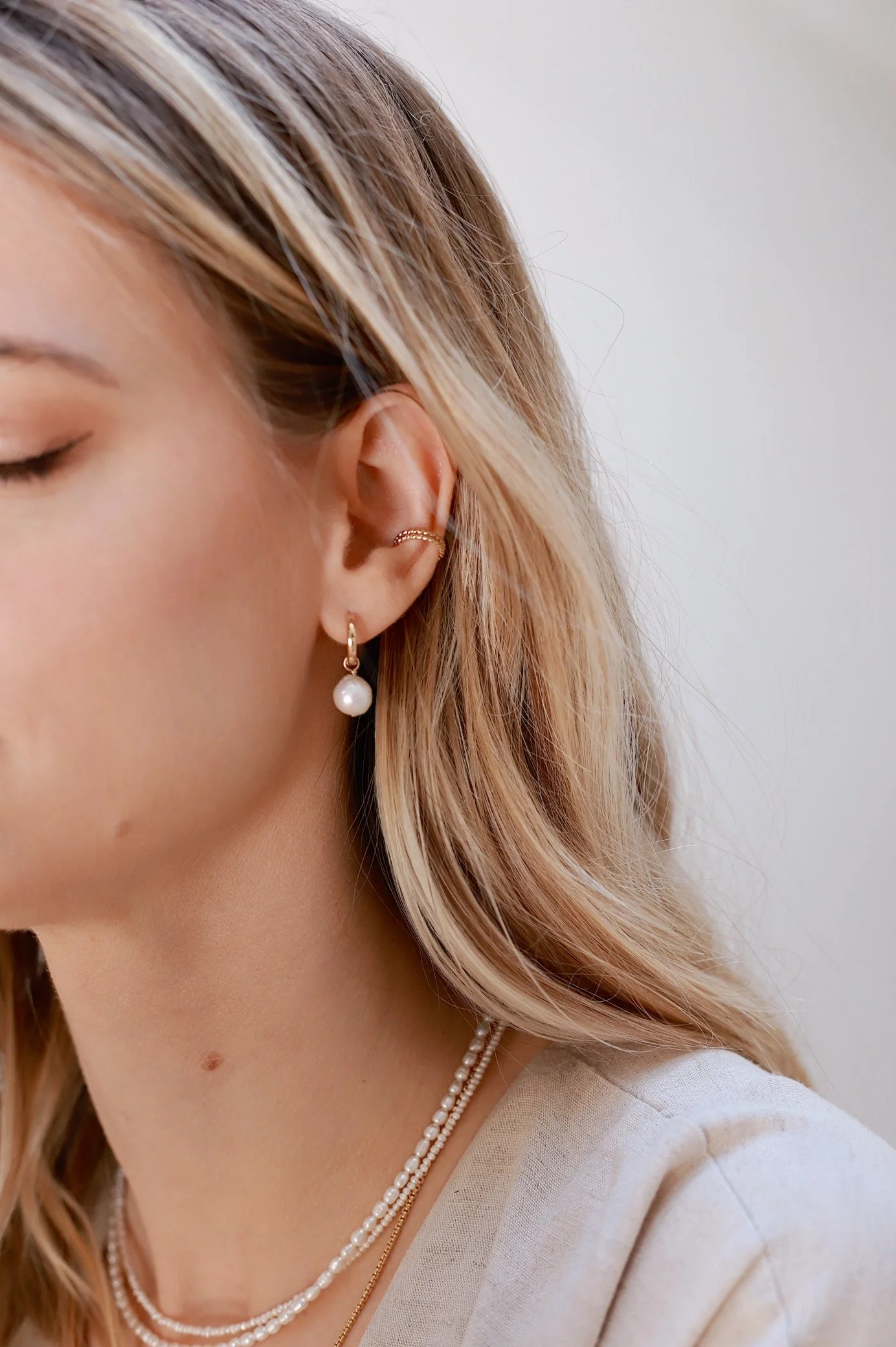 Créoles perles baroques