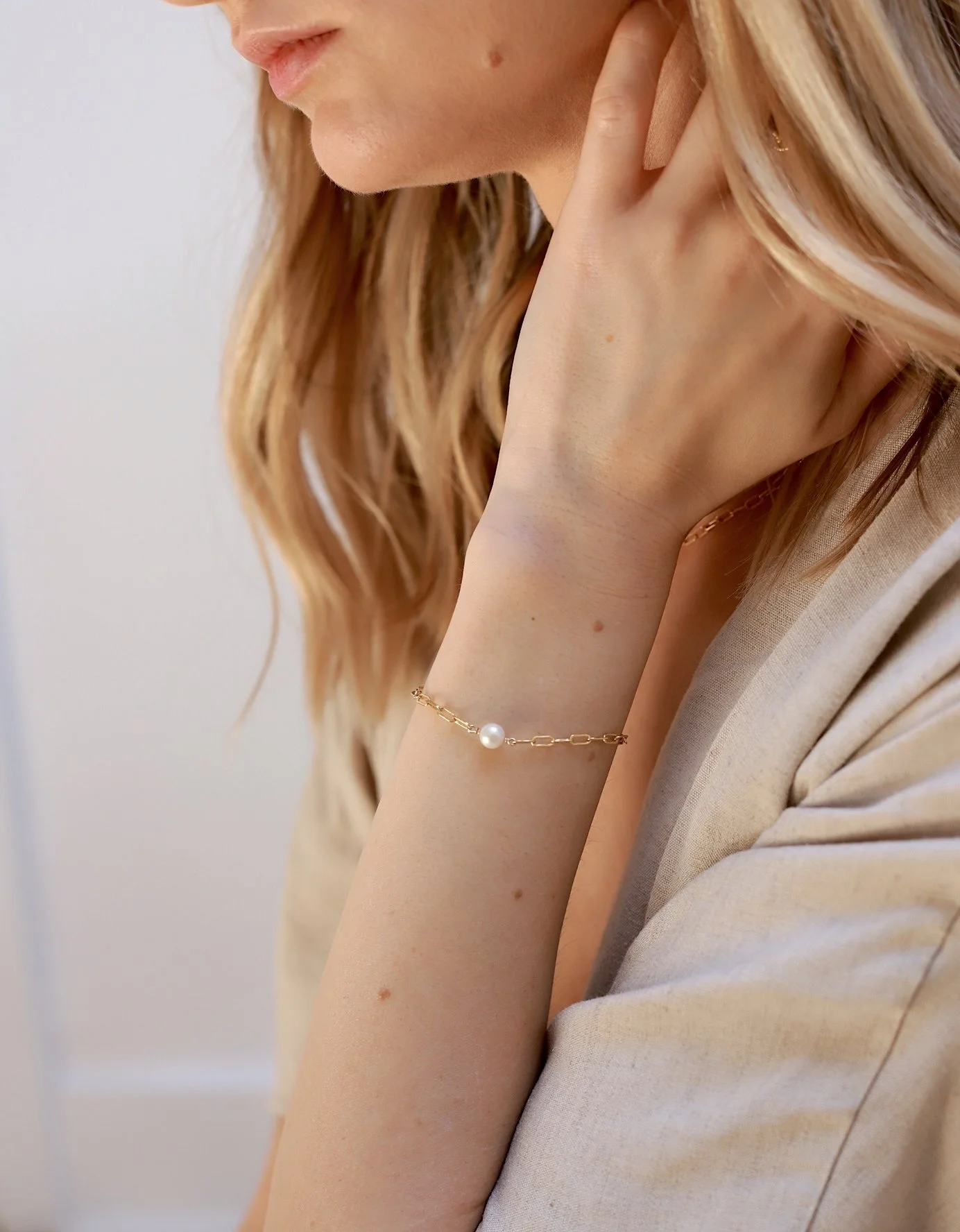 Bracelet perle ronde