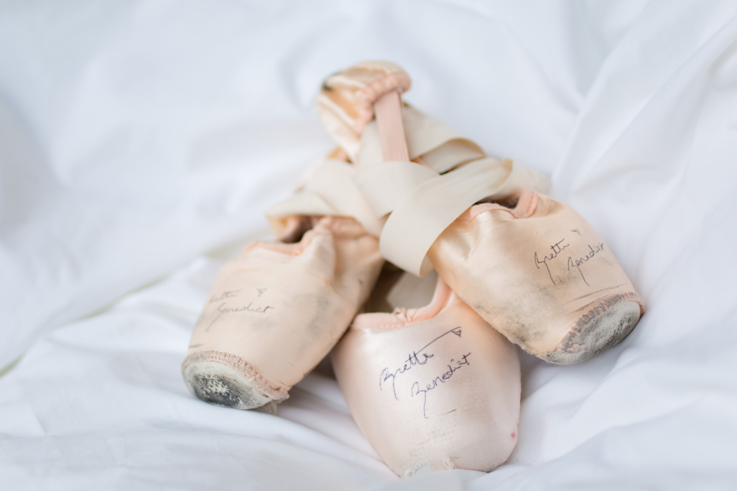 Signed Pointe Shoes — Ballet 5:8