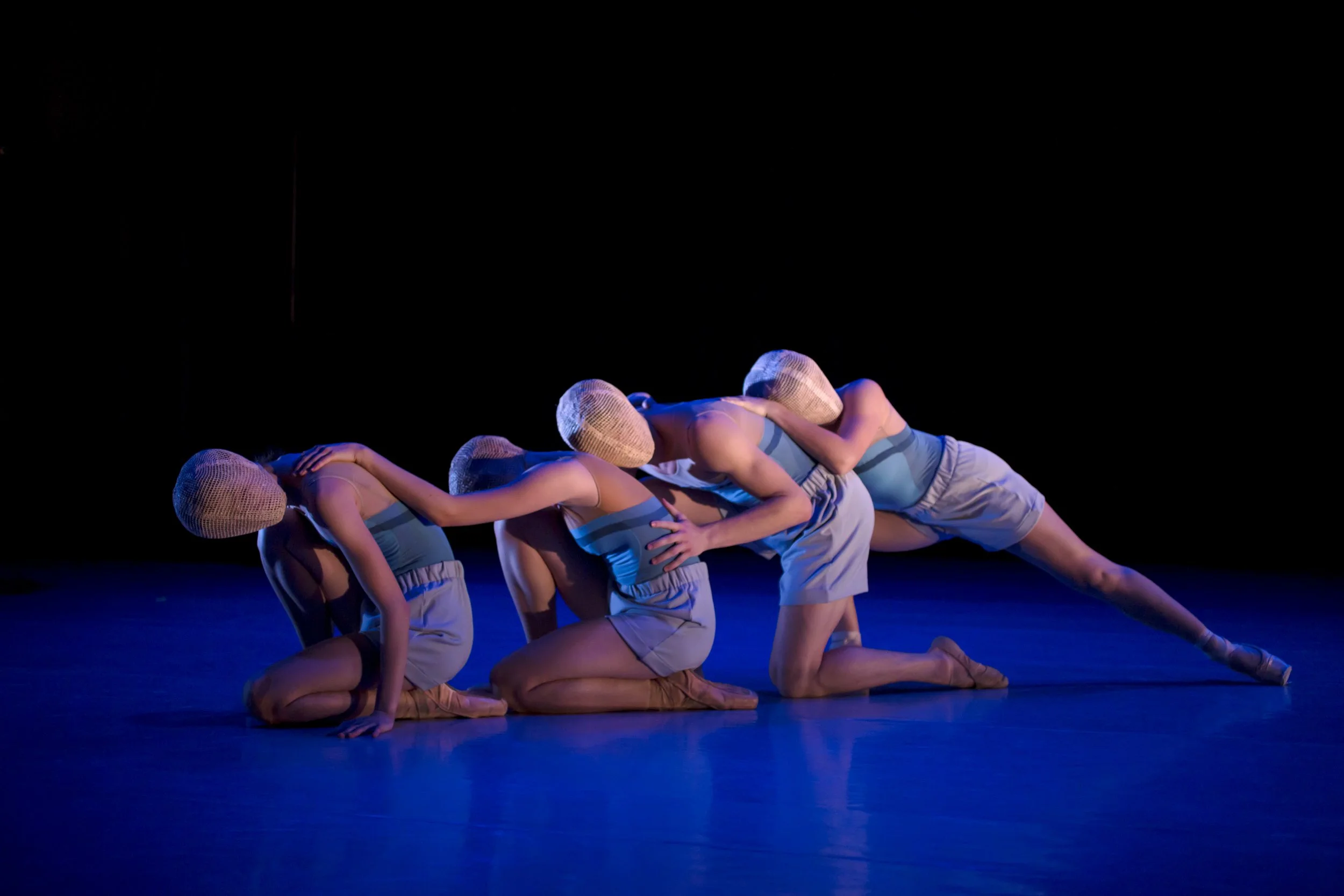 Ballet Five Eight artists performing contemporary choreography