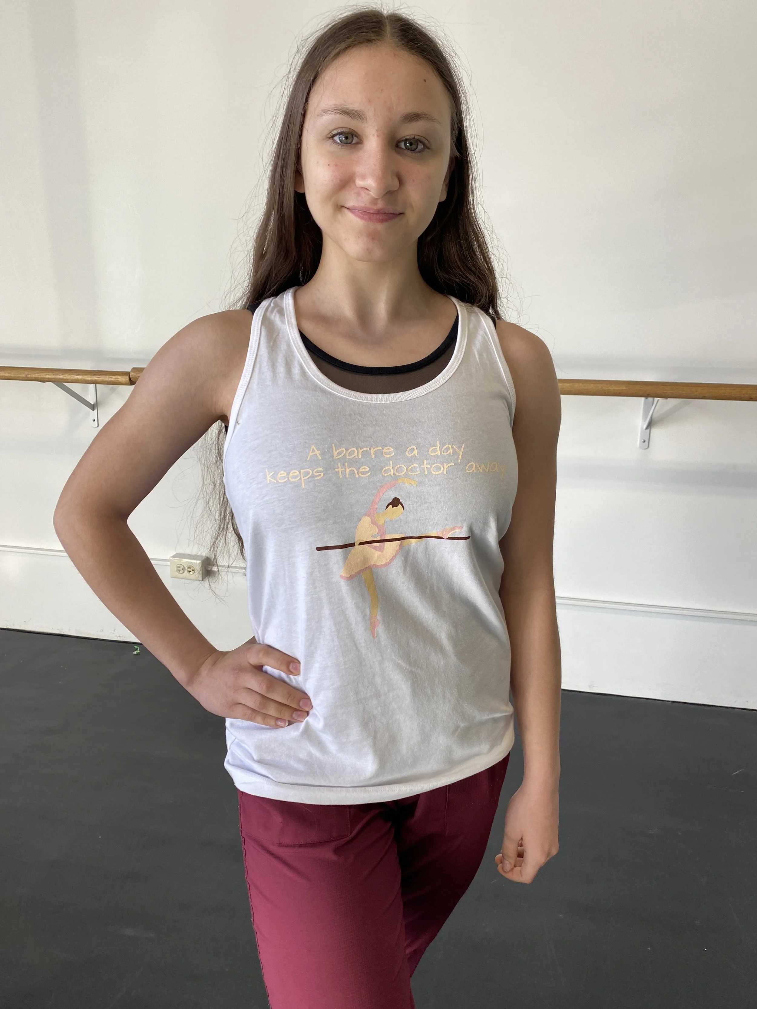 barre tank top