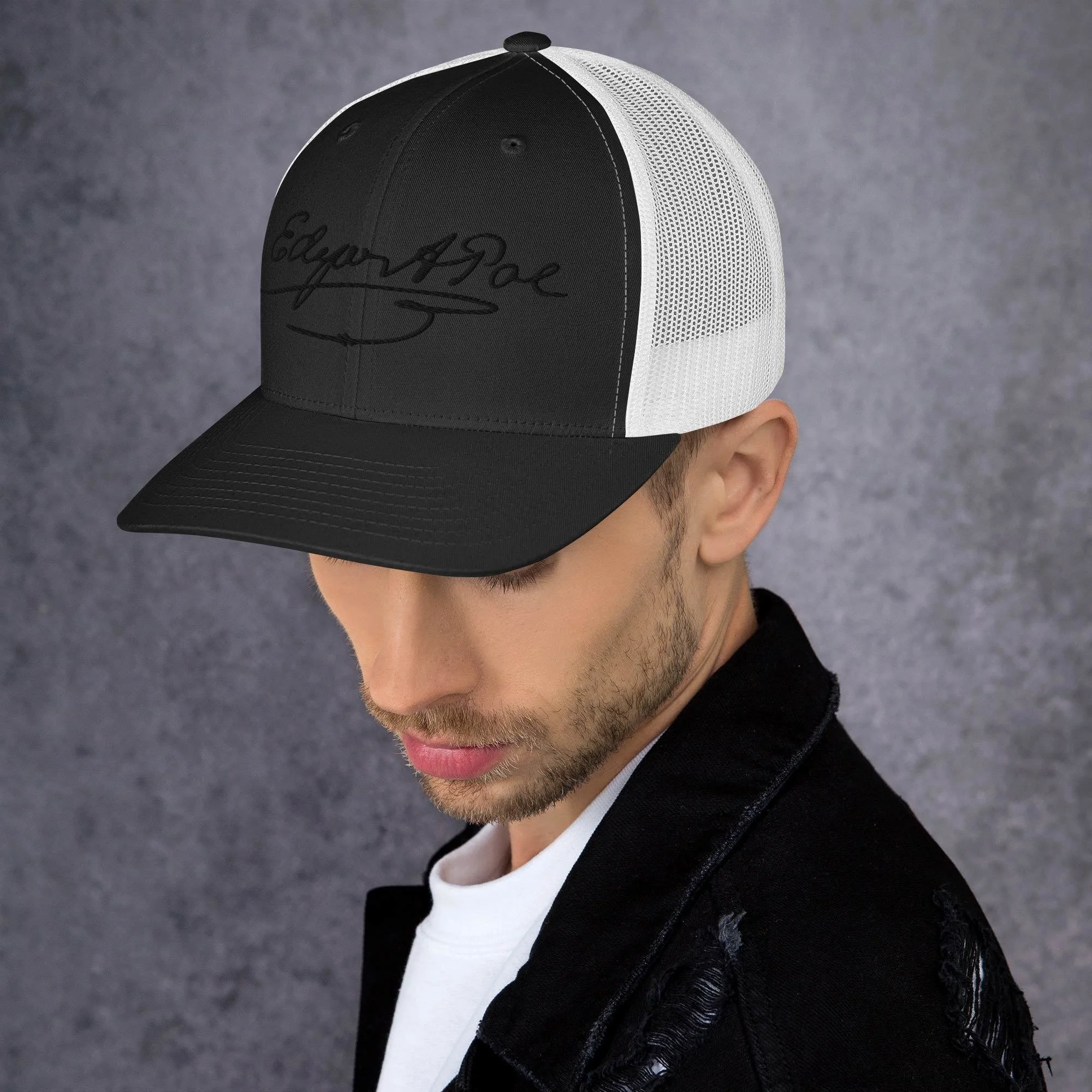 retro-trucker-hat-black-white-left-69870c168136f.jpg