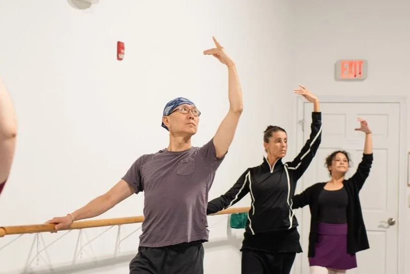 Adult community ballet class at Ballet 5:8
