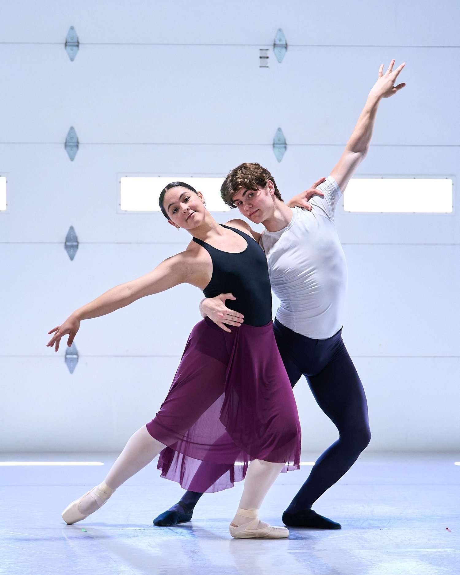 Conservatory and Trainee alumni Darissy Matias and Christian English in performance