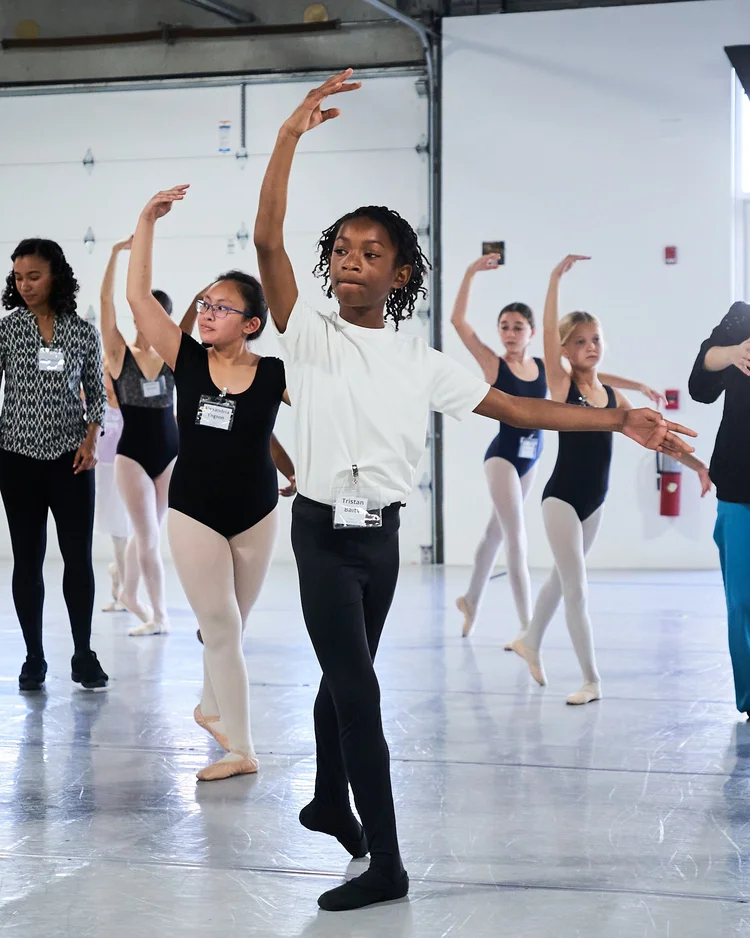 Ballet 5:8 Pre-Professional Scholarship student