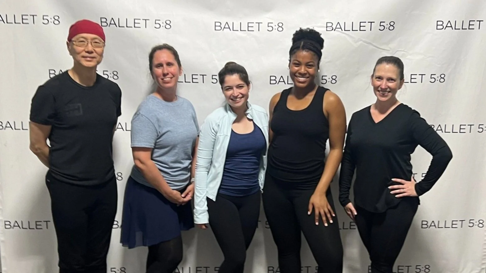 Adult ballet students at Ballet 5:8