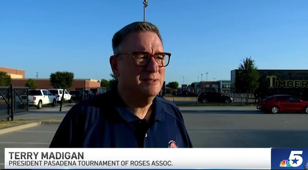 Tournament of Roses President Visits Falcon Band
