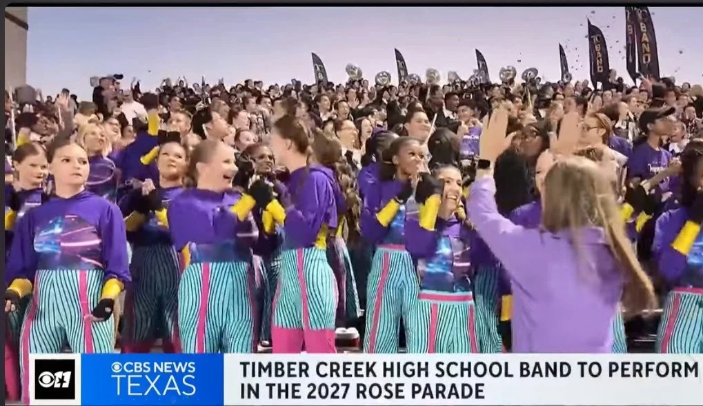 Falcon Band Surprised with 2027 Rose Parade Invitation