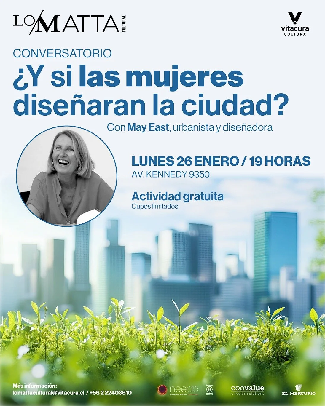 Conversatorio ¿Y si las Mujeres Diseñaran la Ciudad? 