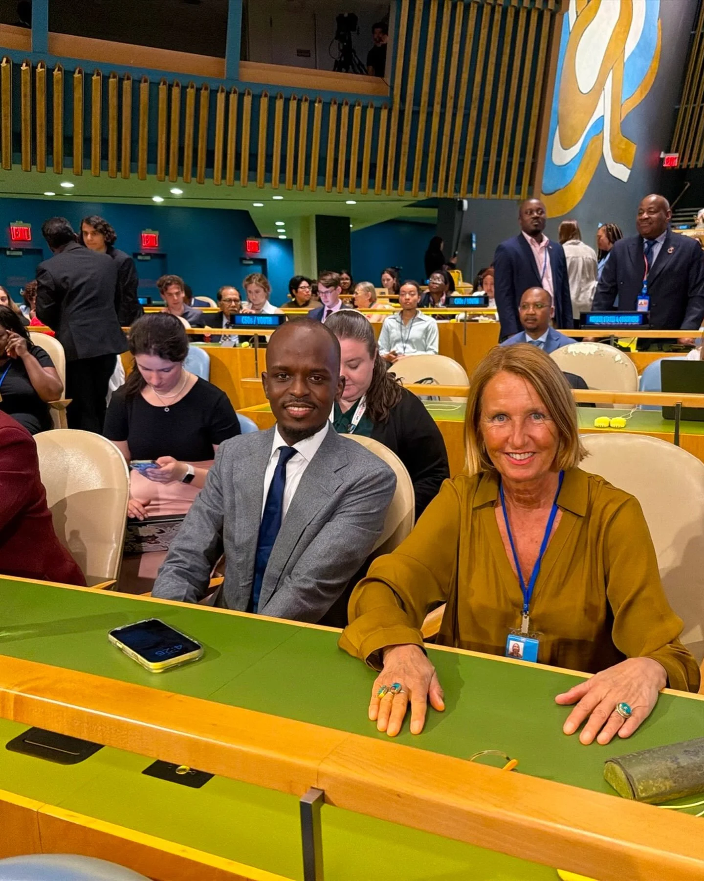 Witnessing the candidates for the next UN General Secretary debate on the world&rsquo;s interconnected crises and the future of the @United Nations.
Four women. Two men.  A powerful sign of our times - and of the leadership the world is ready for.