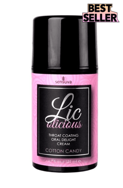 Lic-O-Licious Oral Delight Cream in Cotton Candy