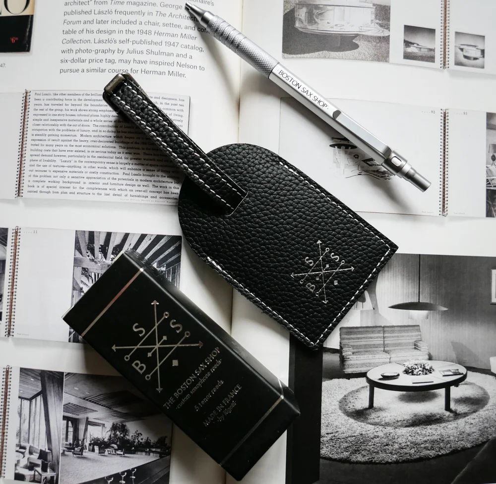 *NEW* BSS Luxe Case/ID Tag — The Boston Sax Shop