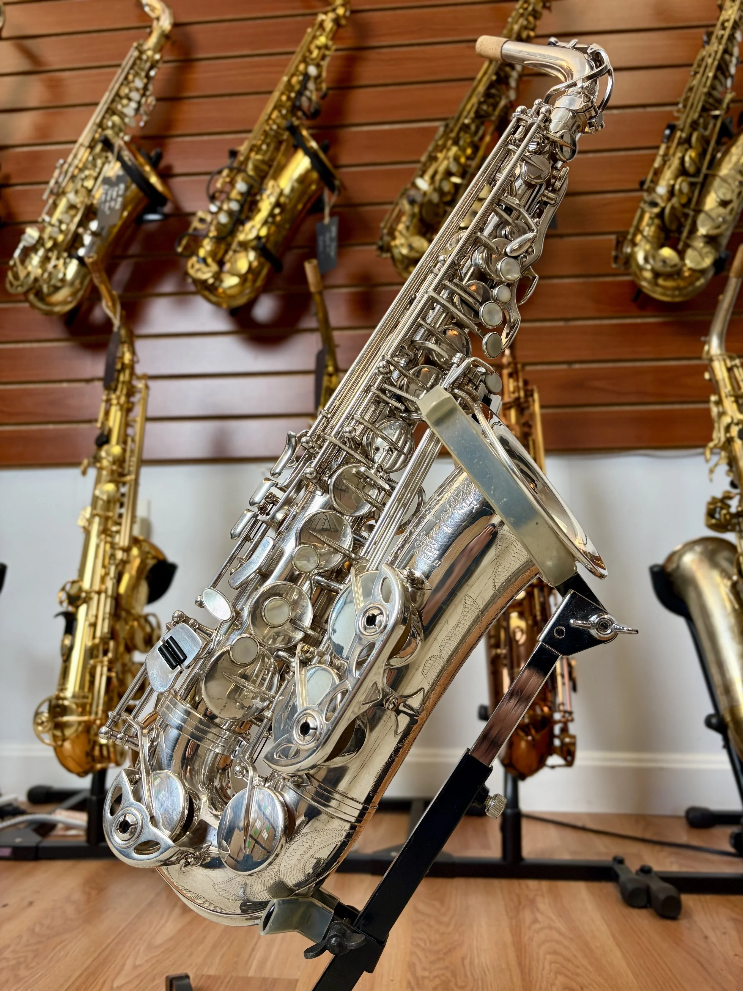 1957 Buescher Aristocrat Alto — The Boston Sax Shop
