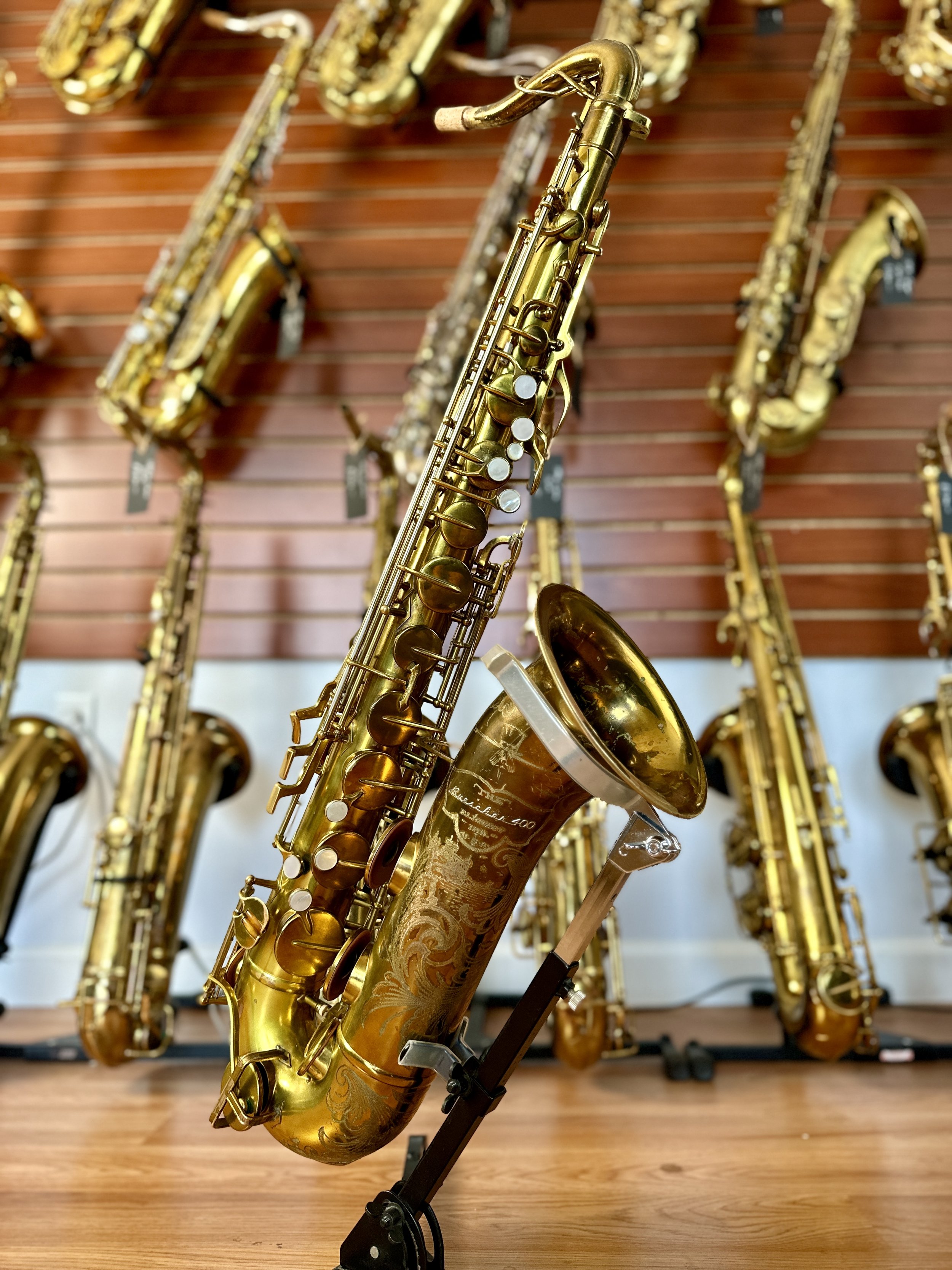 1946 Conn 10M Tenor — The Boston Sax Shop 1946 Conn 10M Tenor — The Boston Sax Shop