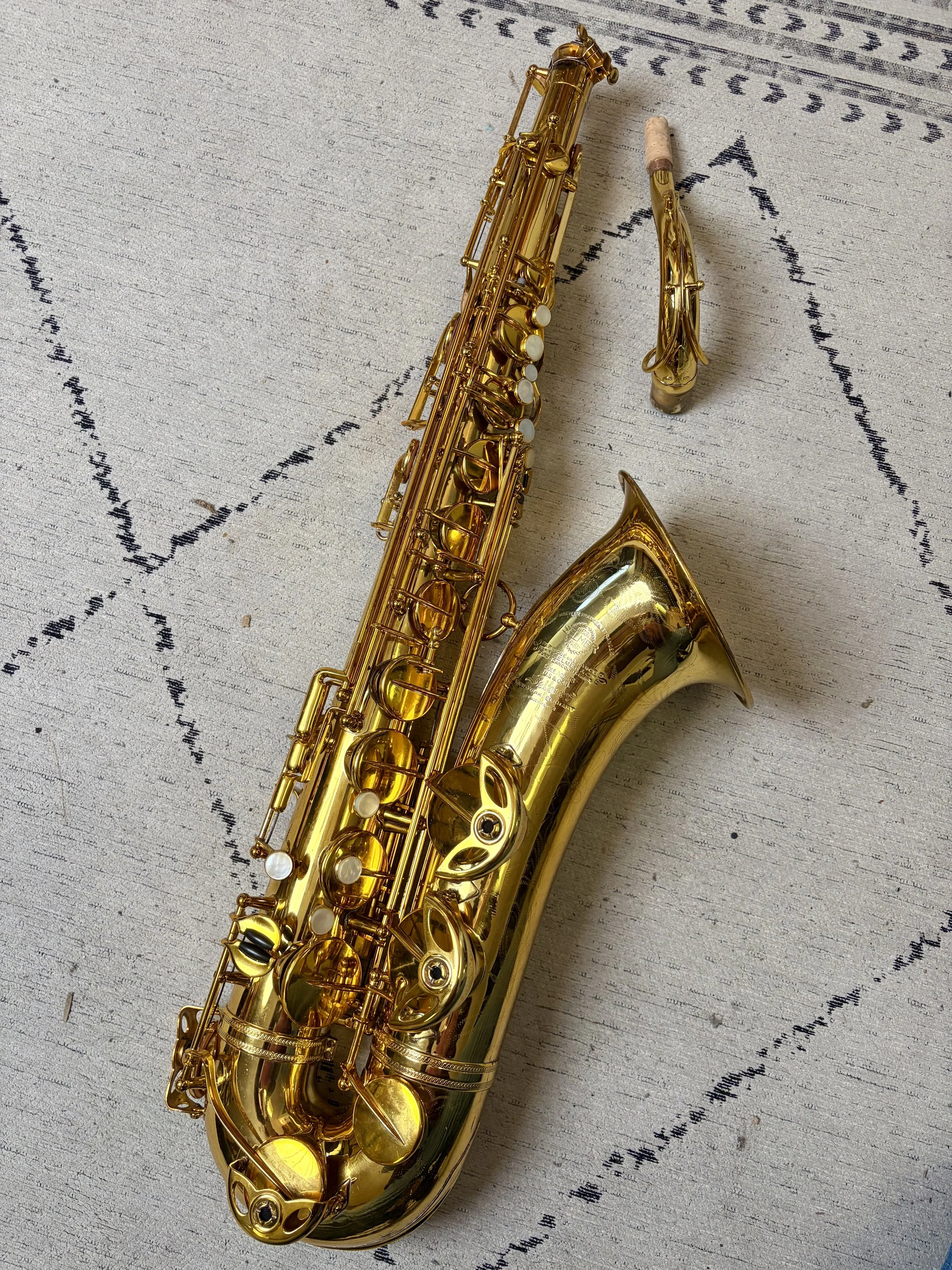 1937 Selmer Balanced Action Tenor — The Boston Sax Shop