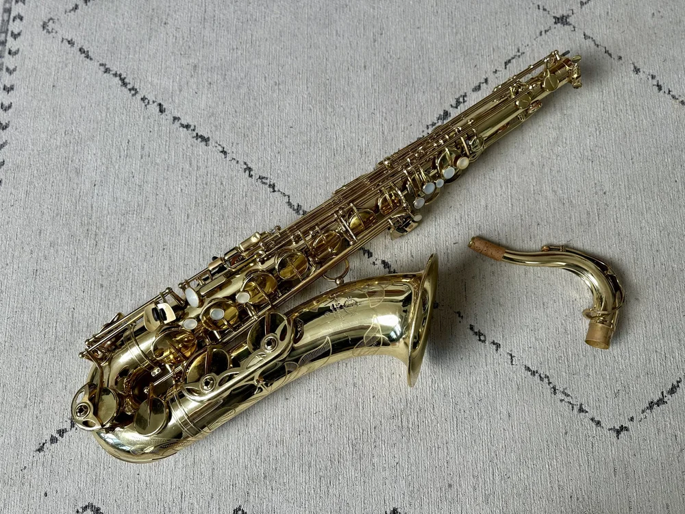 L MP用リガチャー（ALTO+TENOR） Otto Link Hard Rubber Tenor Saxophone Mouthpiece Level 2 7