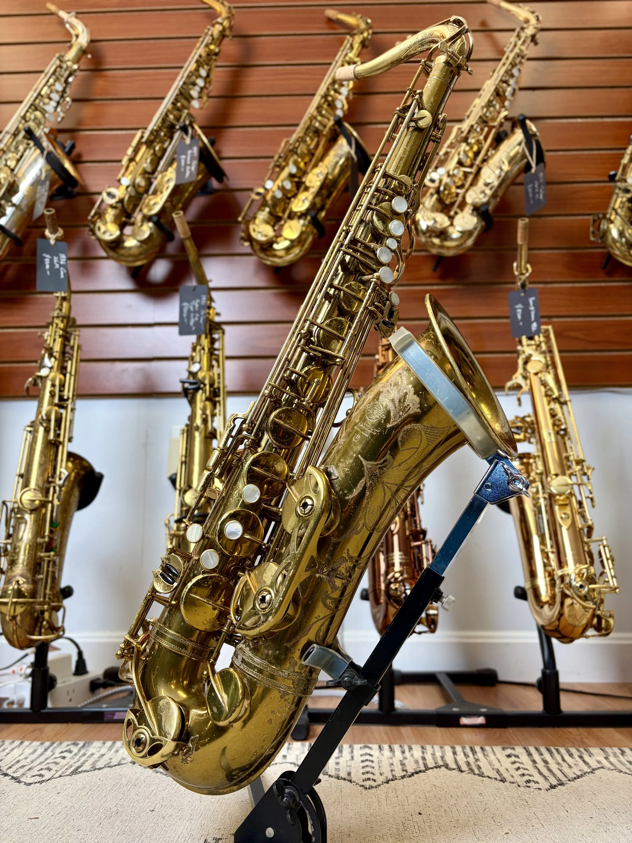 1987 Selmer Super Action 80 Series II Tenor — The Boston Sax Shop