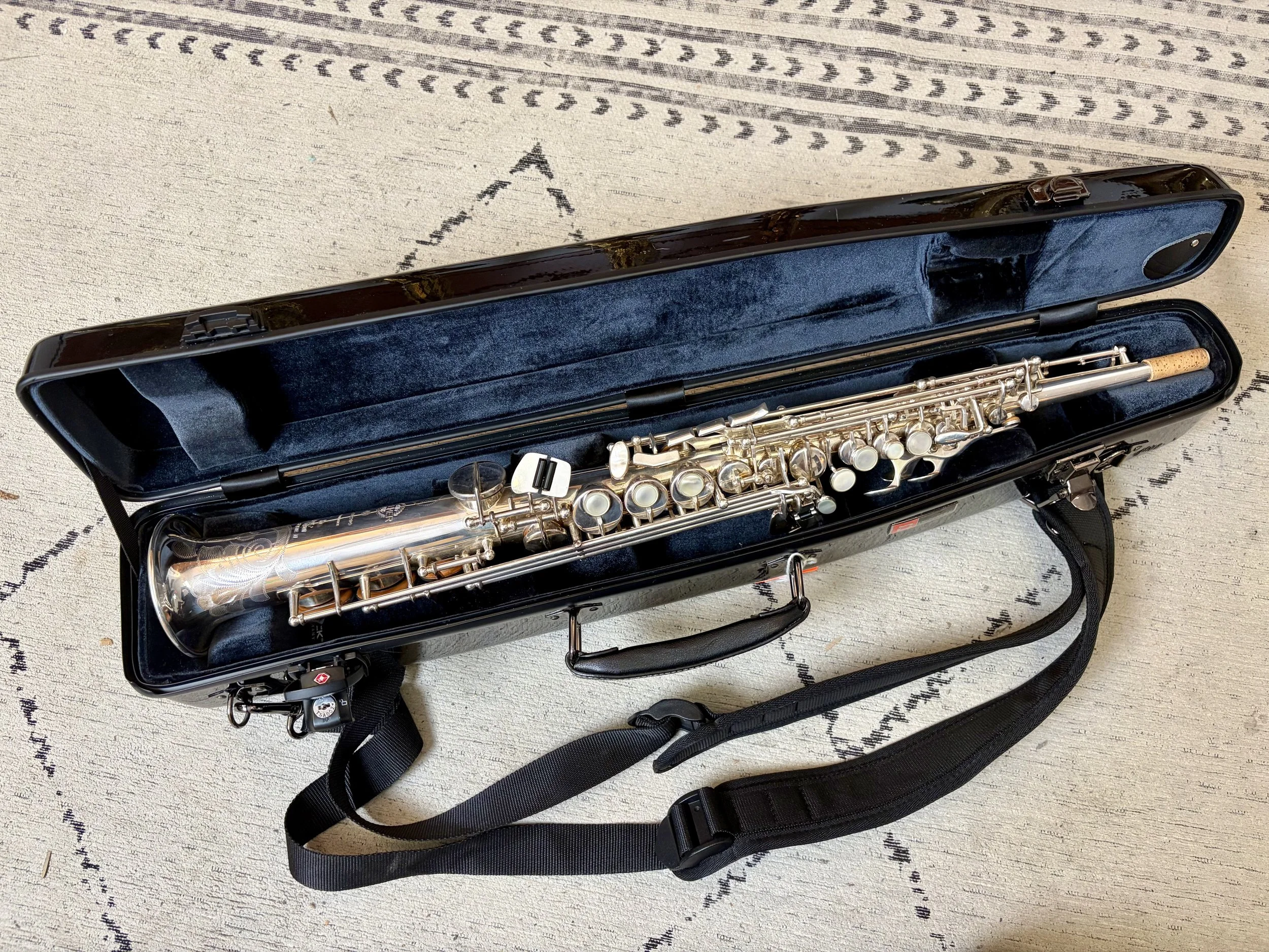 モアザン80s 1992 Selmer Super Action 80 Series II Soprano — The Boston Sax Shop