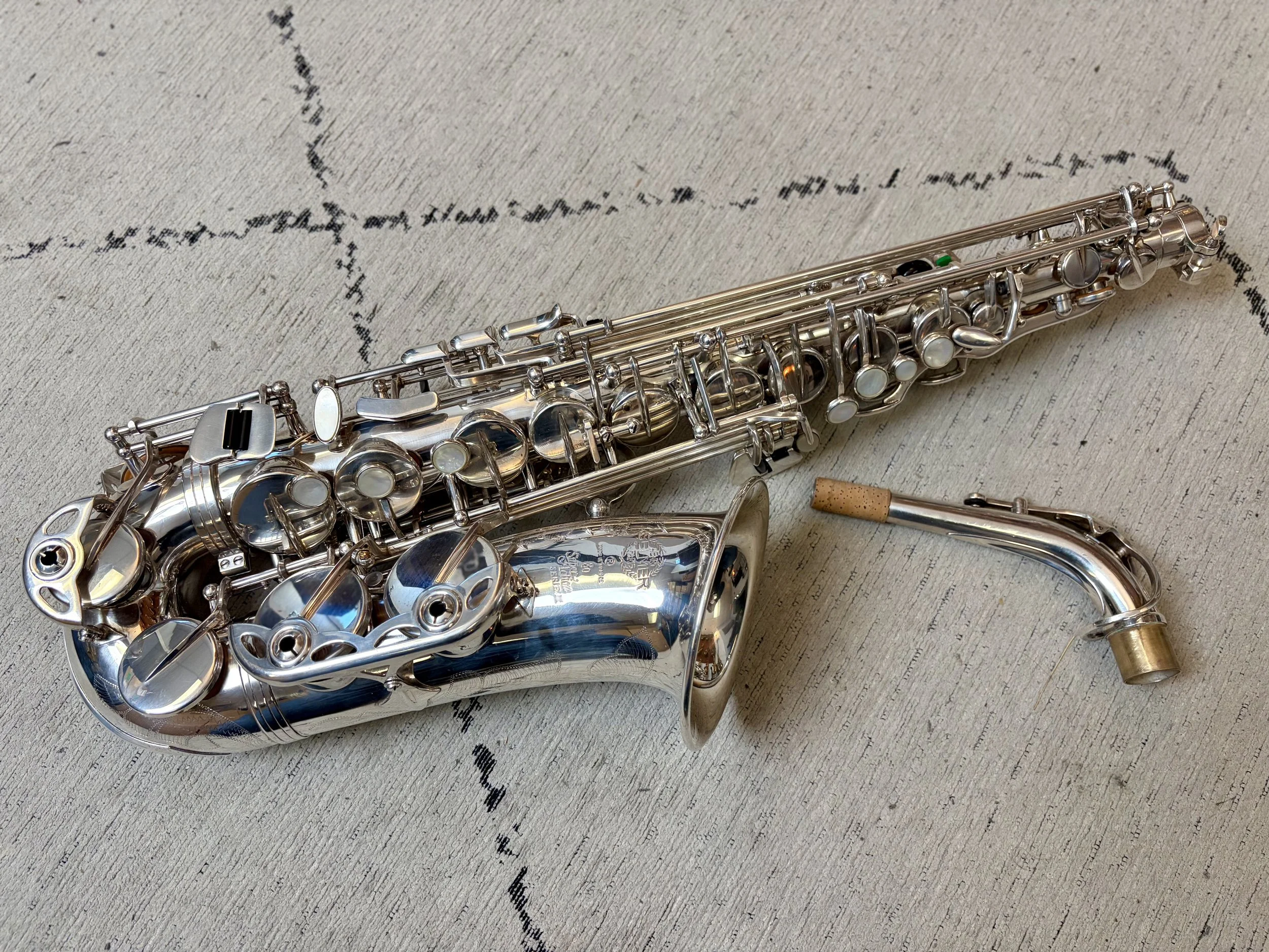1943 Selmer Balanced Action Alto — The Boston Sax Shop