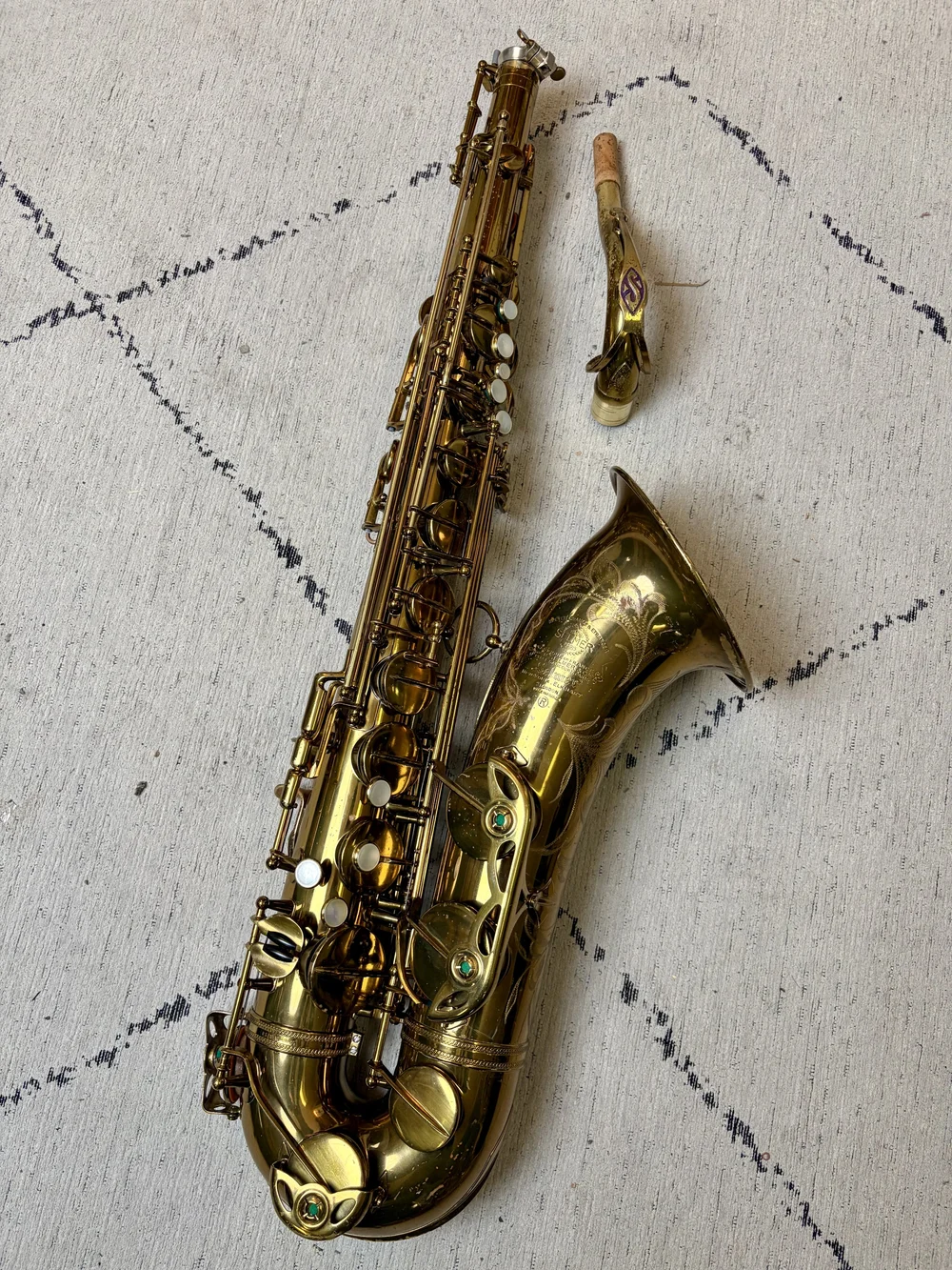マロン　　6L24kg 1956 Selmer Mark VI Tenor — The Boston Sax Shop