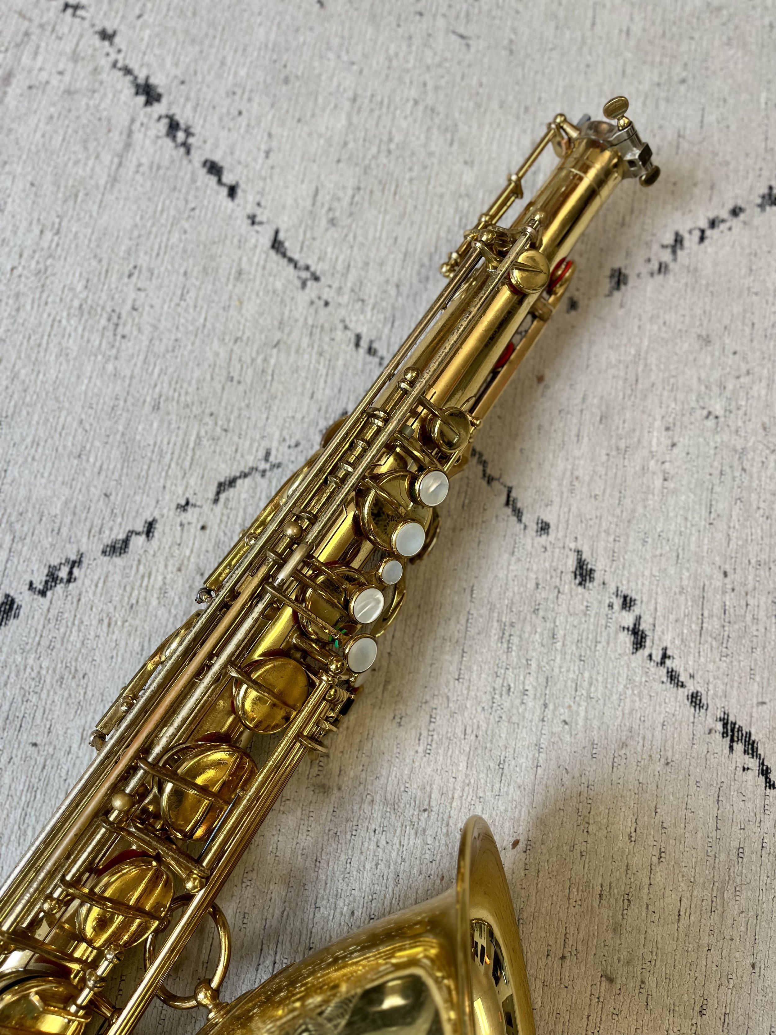 1928 Conn New Wonder II Tenor — The Boston Sax Shop 1928 Conn New Wonder II Tenor — The Boston Sax Shop
