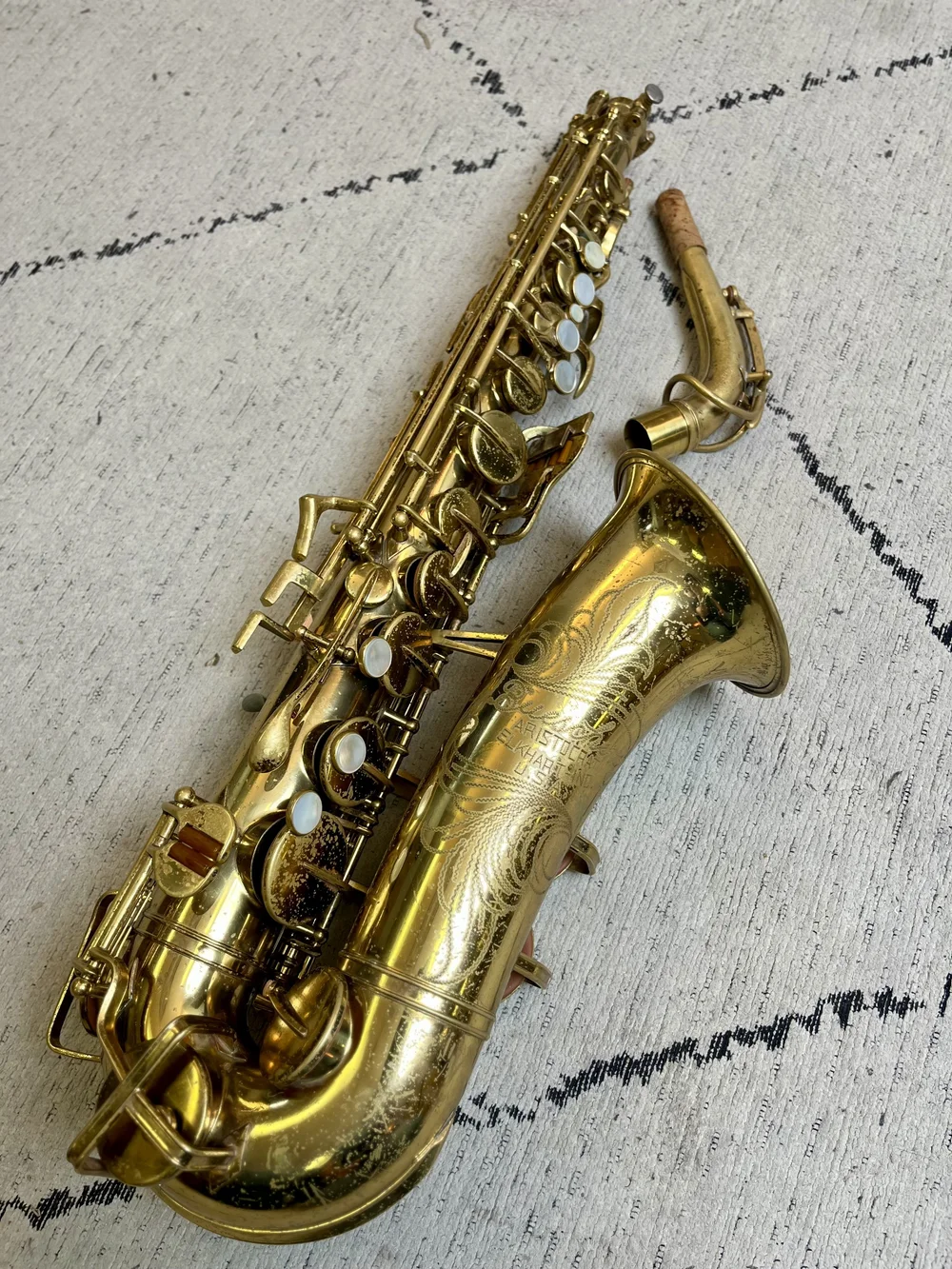 1957 Buescher Aristocrat Alto — The Boston Sax Shop