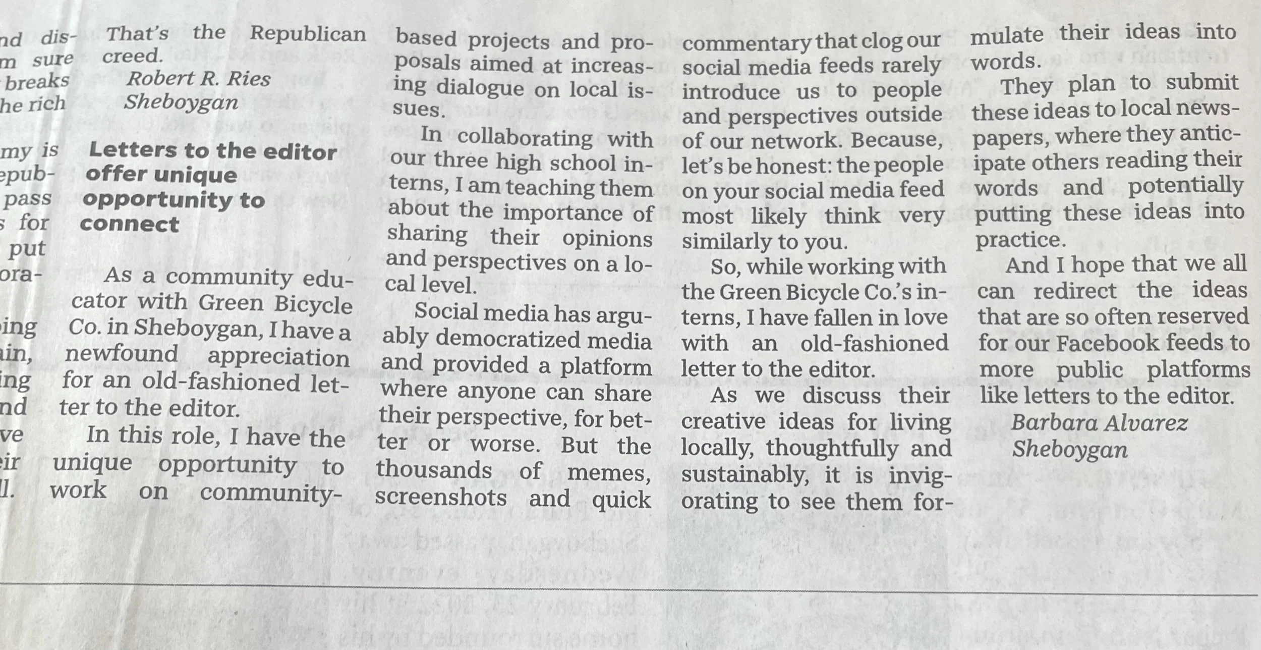 Green Bicycle Co. in the news — Green Bicycle Co.