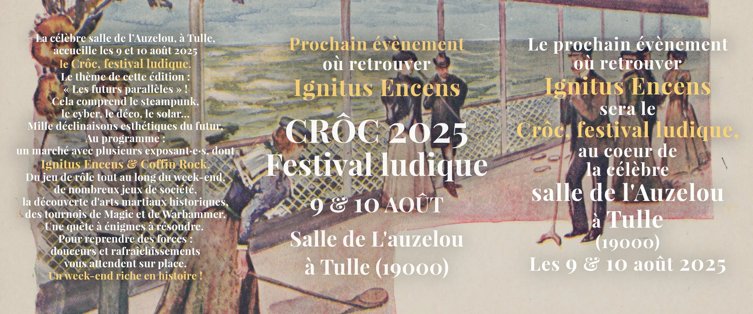 Crôc Festival Ludique ─ « Le Crûnk »
