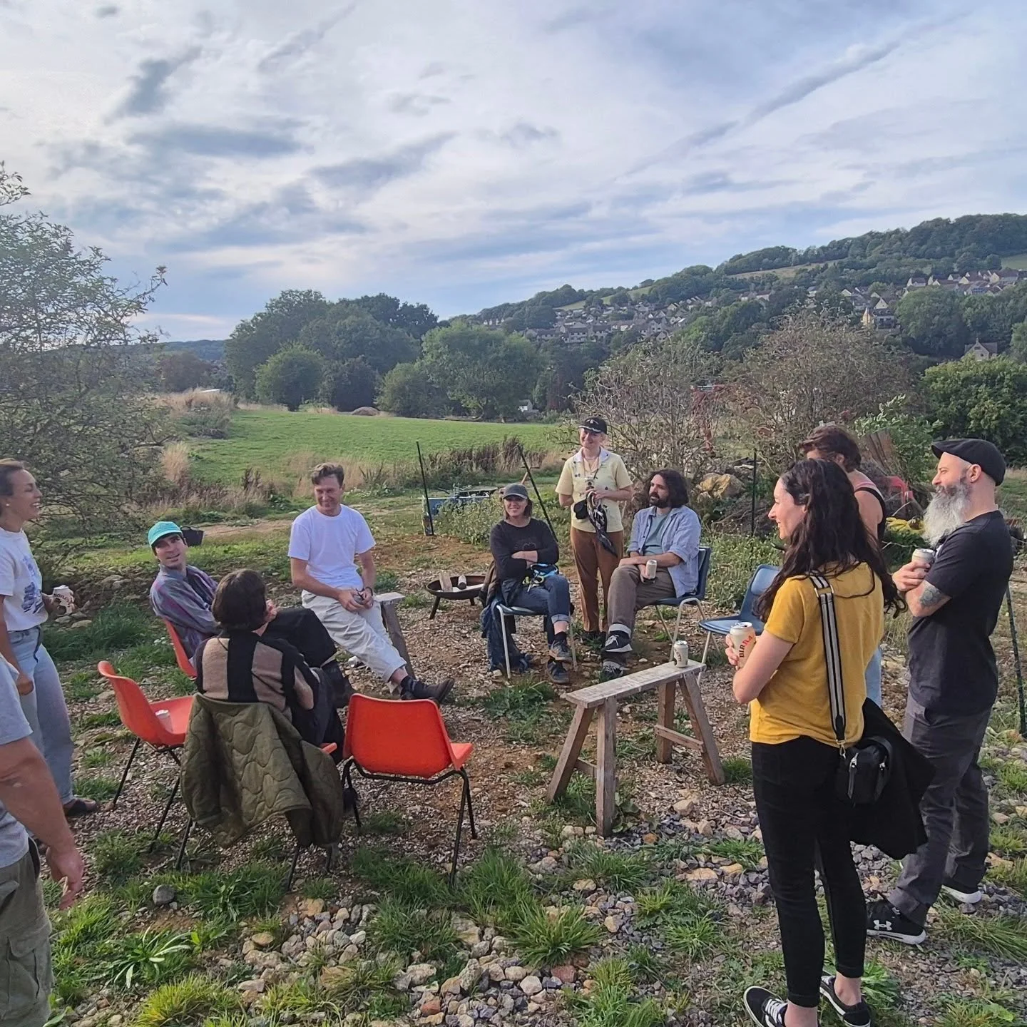 Magical joy of joys to gather tonight to test out the first full listen of the @hiddennotes___  Living Matter sound installation tonight @rattleandbrash 🌱 am truly so full of awe and love for the creativity and professionalism of @marasimpsonmusic @