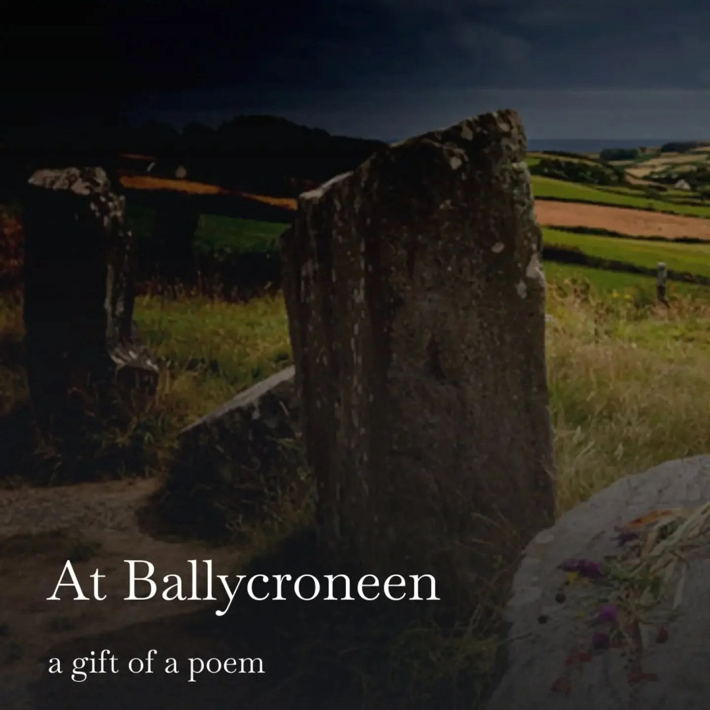 This week, a good friend of mine gifted me a poem - L&uacute;nasa, written by the brilliant poet and editor Pip Rush when he was in Cork recently, where some of my ancestors came from. It has touched me deeply. As my new collection edges ever closer 