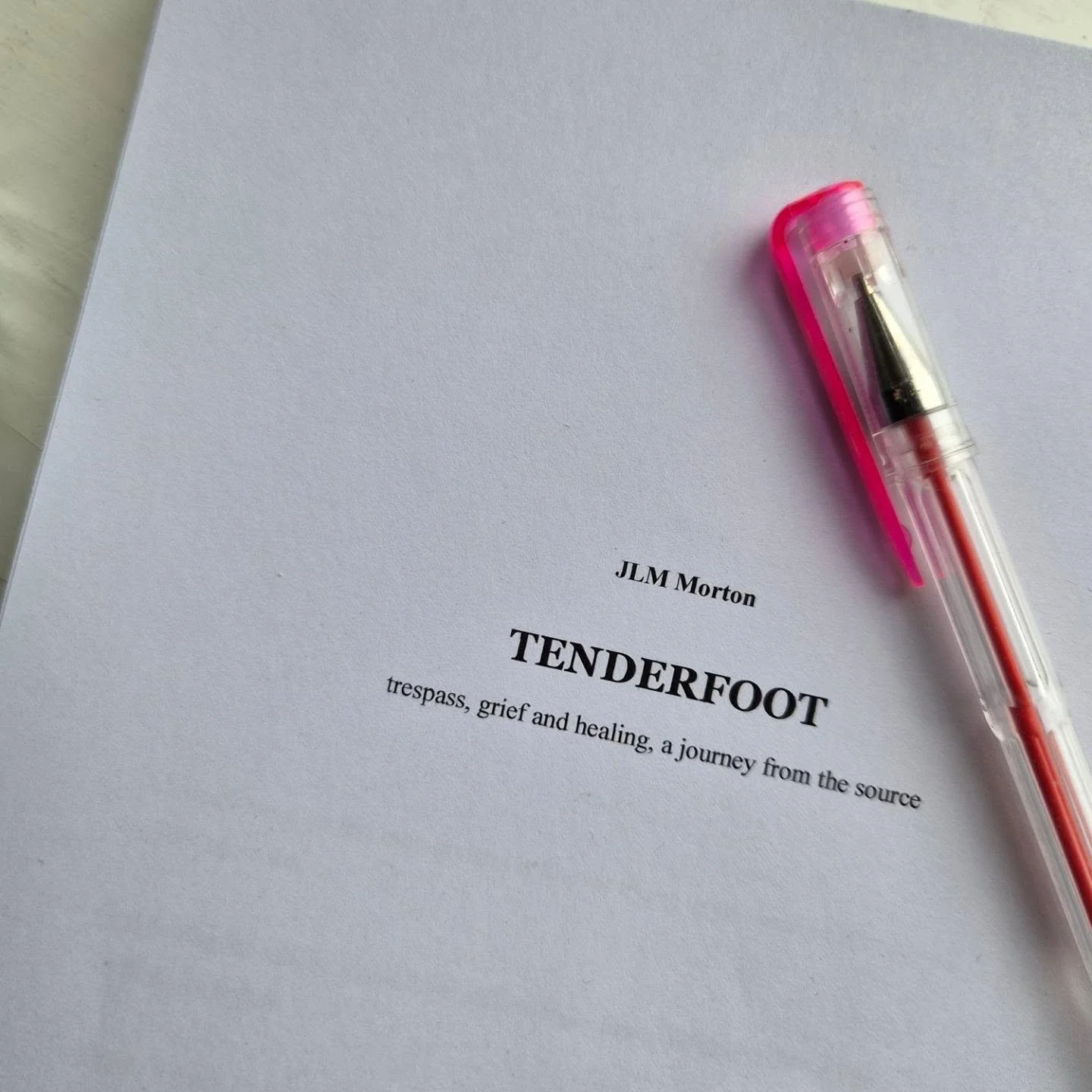Time to hunker down on final edits, let's go @profile.books! 
.
#Tenderfoot
#nonfiction
#trespass
#bluespace
#Churn