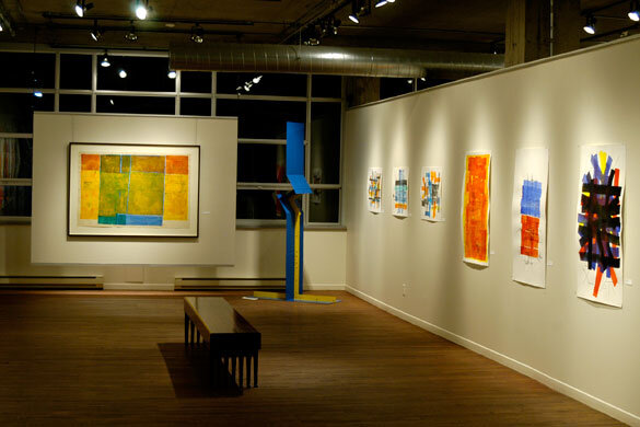 2008 Ligne, surface et couleur, Galerie Simon Blais