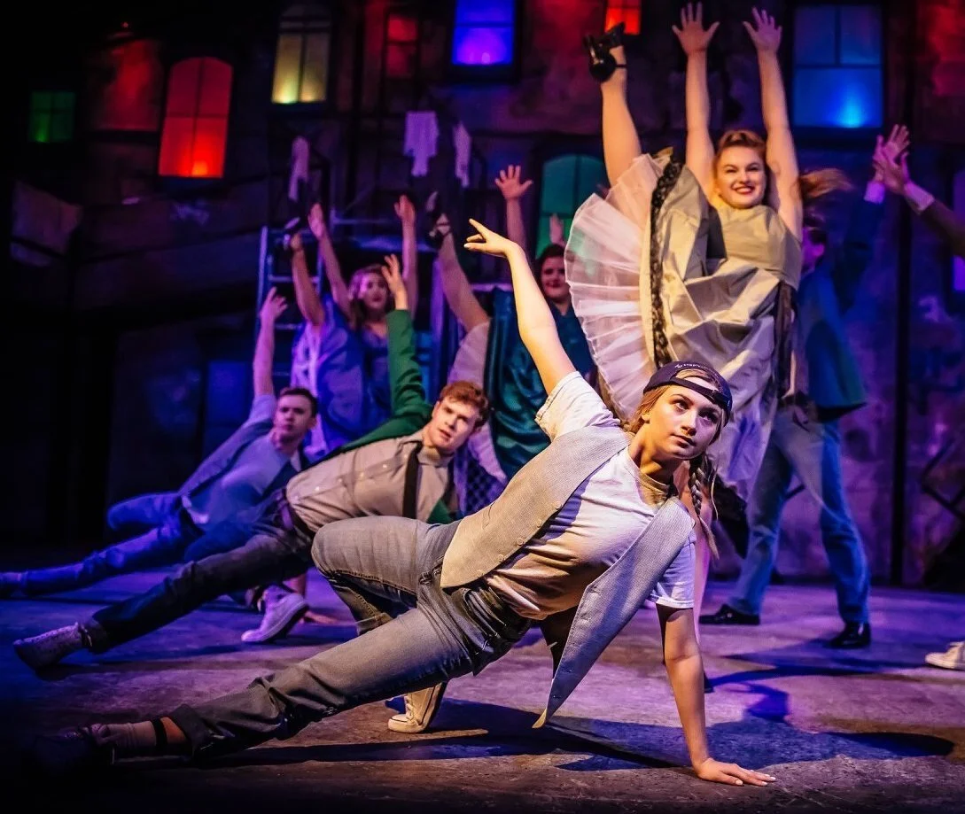 Maeve in "West Side Story" at The Encore Musical Theatre Company.