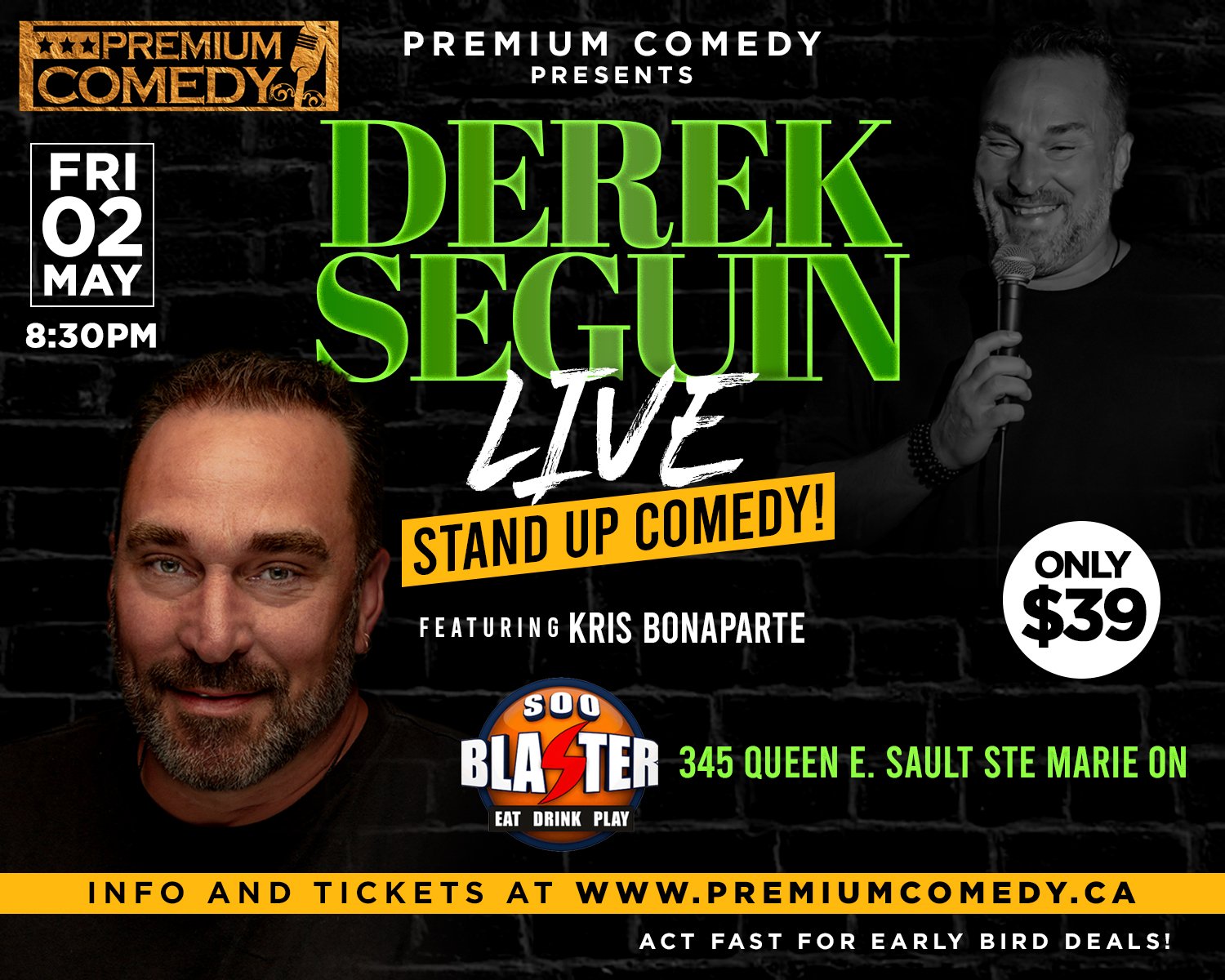 Stand-up Comedy Show: Derek Sequin