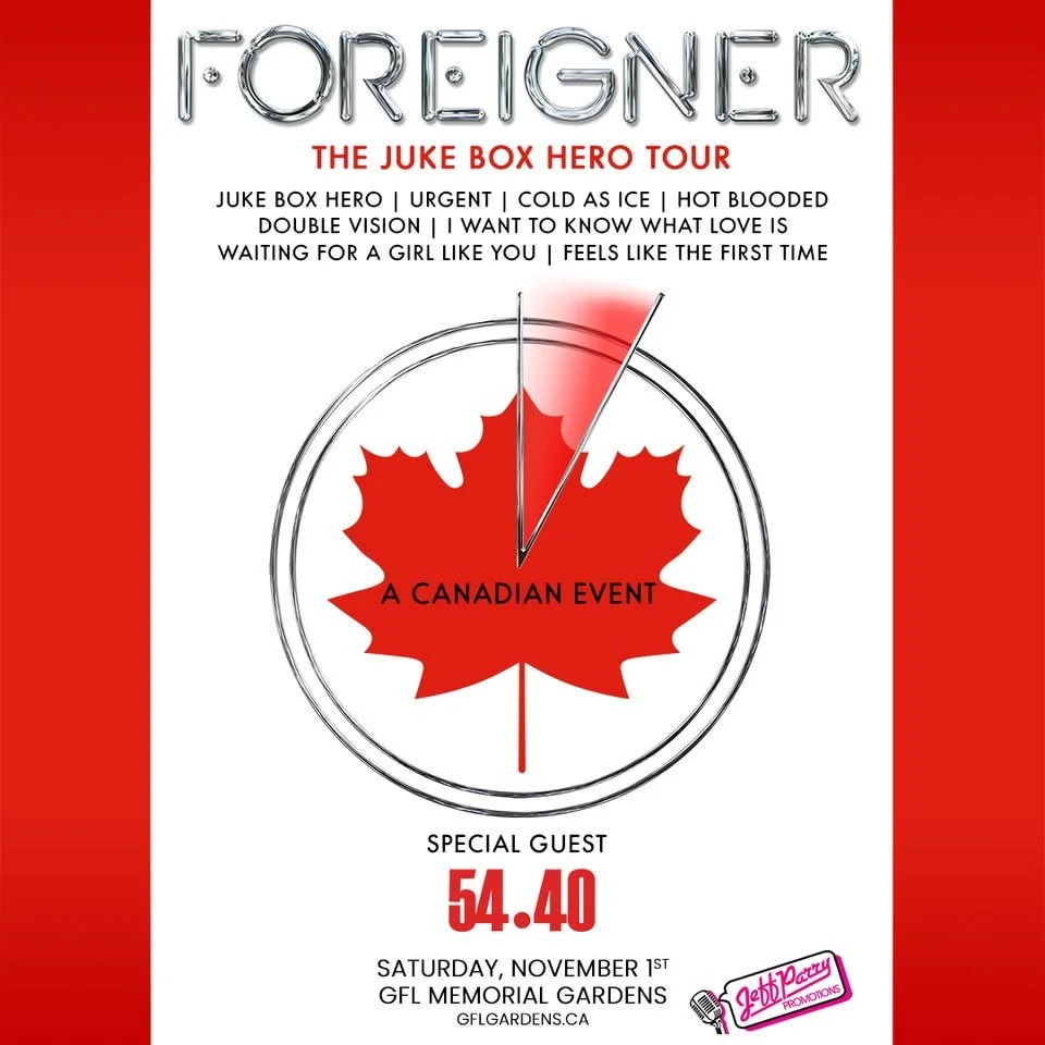 Foreigner: the Juke Box Hero Tour with 54.40