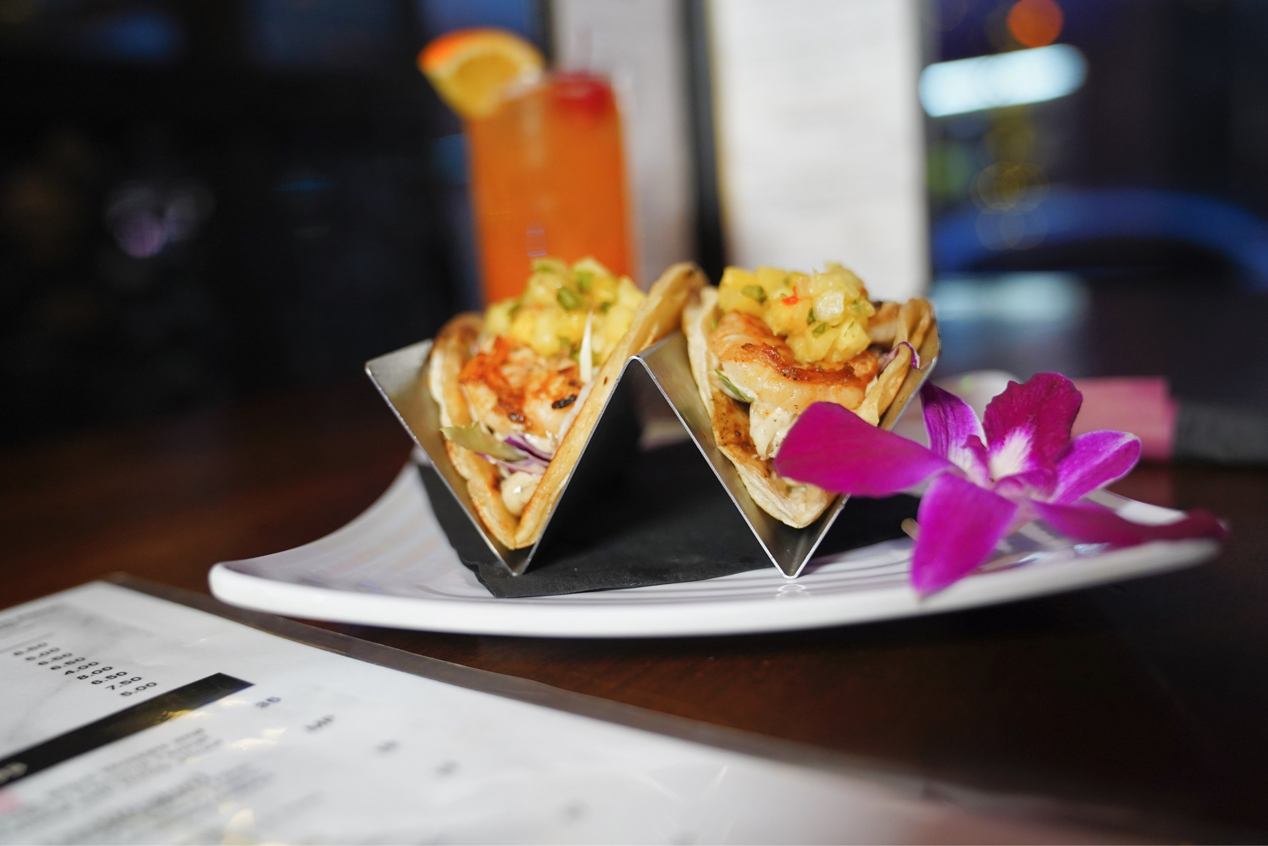 Caribbean Taco (Chicken, Fish or Shrimp)