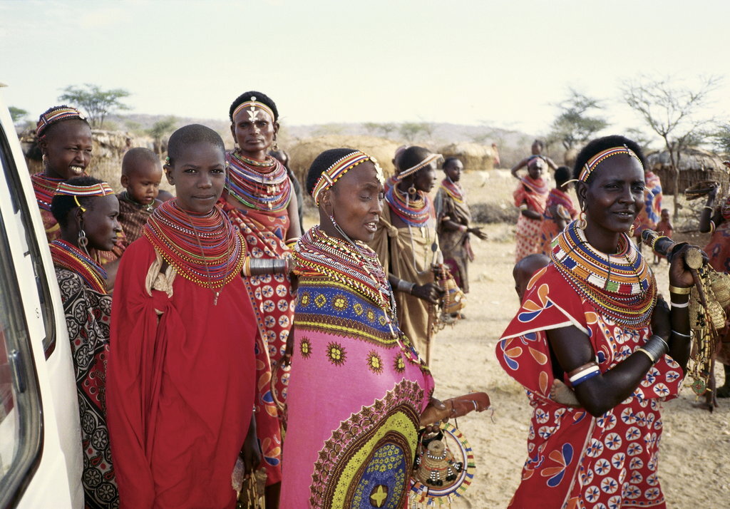 Maasai women in Kenya