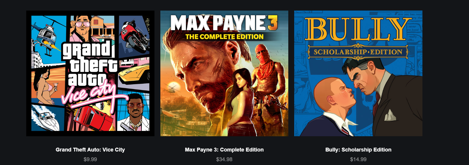 GTA News 🔴 RockstarINTEL.com on X: The Warriors, ManHunt, Max Payne and  Bully are all on sale on the PS4 Store, save up to 50%   / X