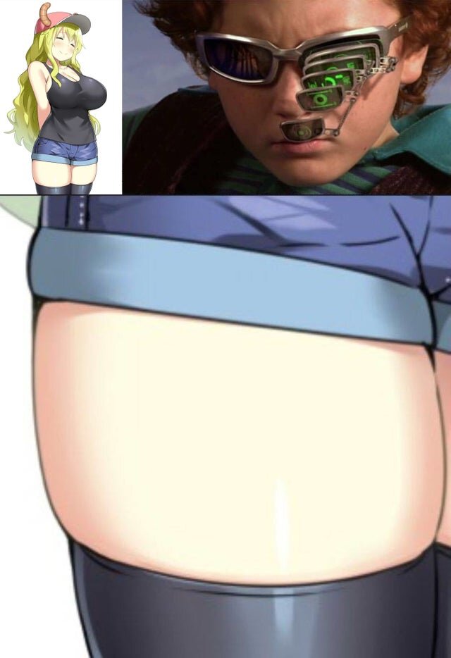 Thicc anime booty