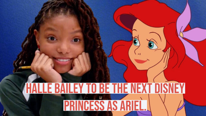 See Halle Bailey As A Disney Princess In 'The Little Mermaid' Live